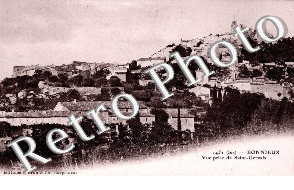 Vue prise de Saint Gervais