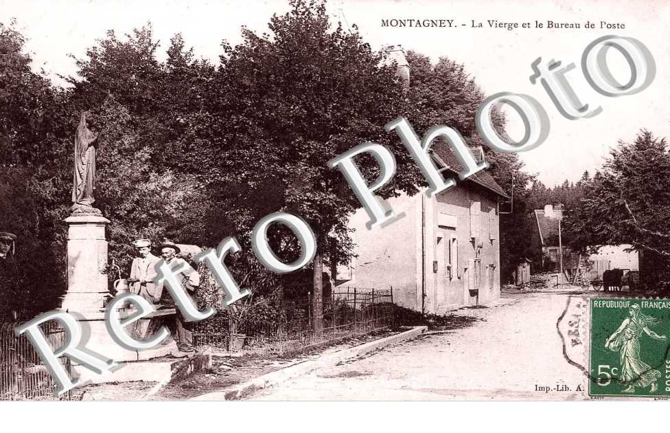 la vierge et le bureau de poste