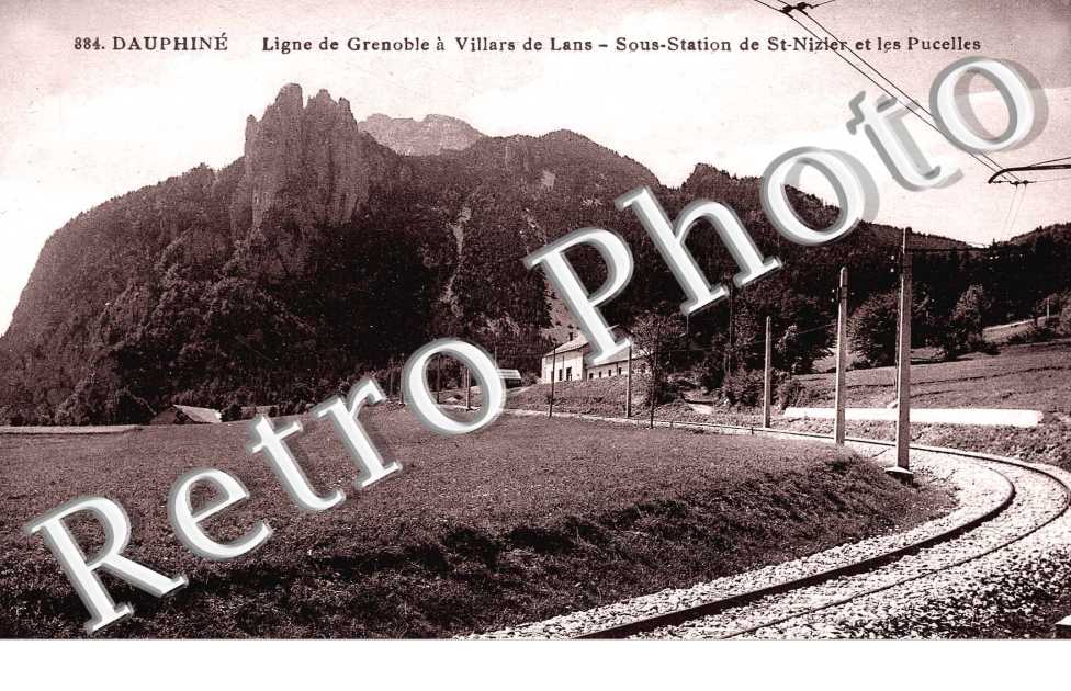 ligne de Grenoble a Villars de Lans