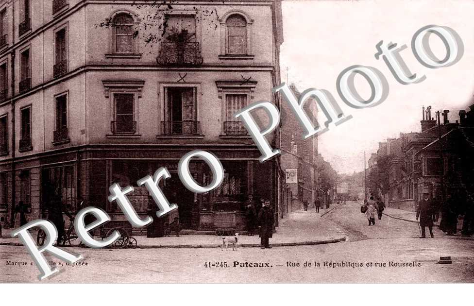 Rue de la République et rue Rousselle