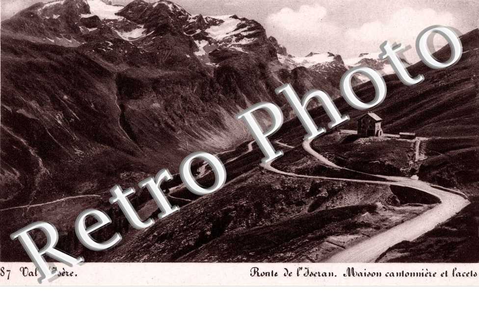 Route de l'Iseran, Maison cantonniere et lacets