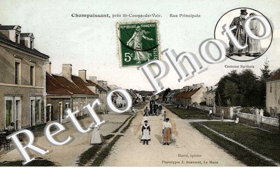 Champaissant - rue principale