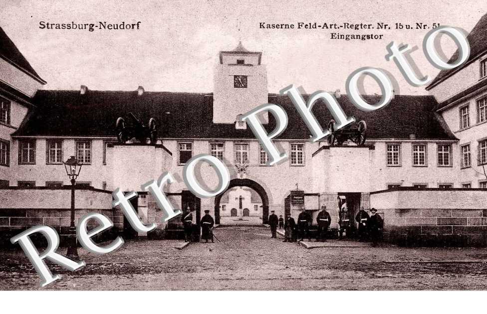NEUDORF - Kaserne Feld-Art-Regter