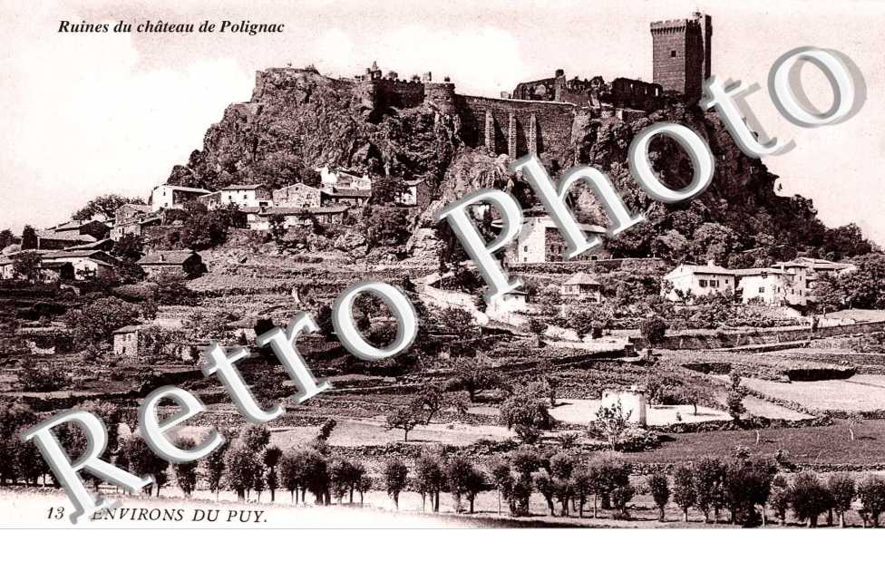 ruines du chateau de Polignac