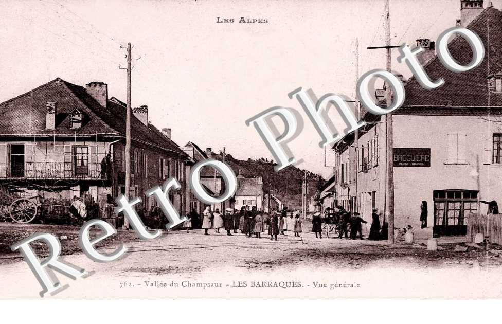 vue generale - les barraques