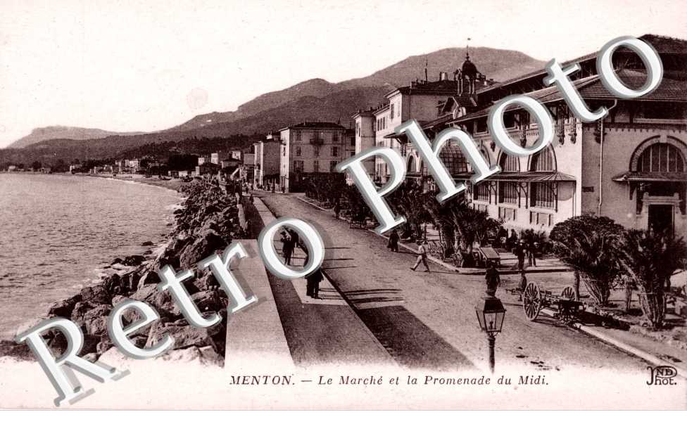 LE MARCHE ET LA PROMENADE DU MIDI