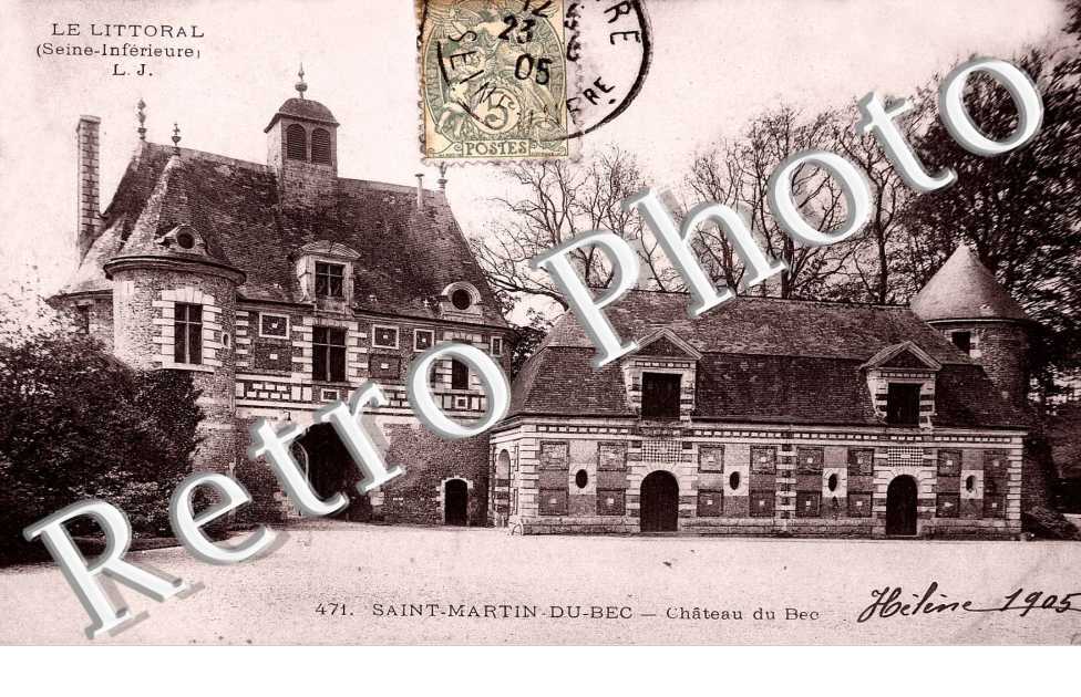 château du Bec en 1905