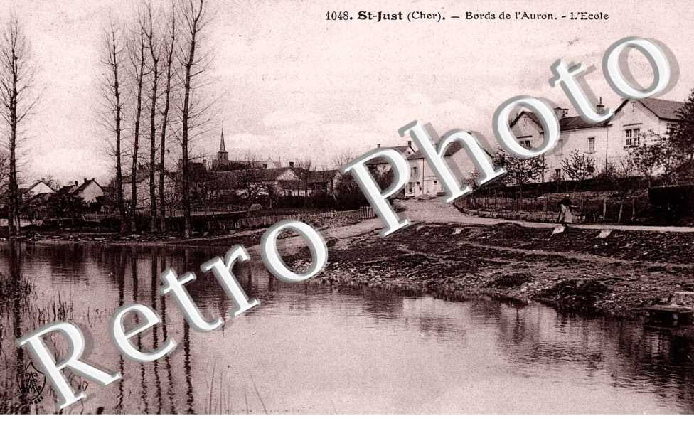 Bords de l'Auron - l'Ecole