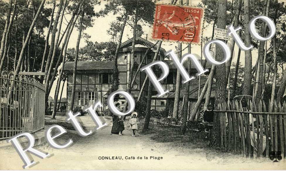Conleau, cafe de la plage