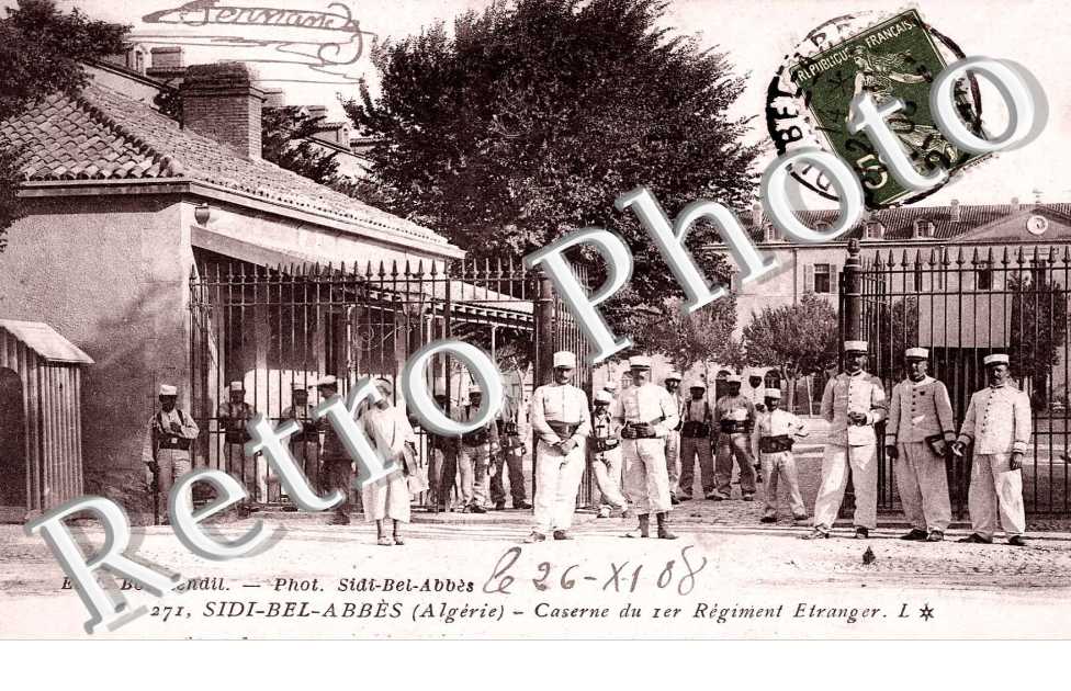 La caserne du 1er regiment etranger