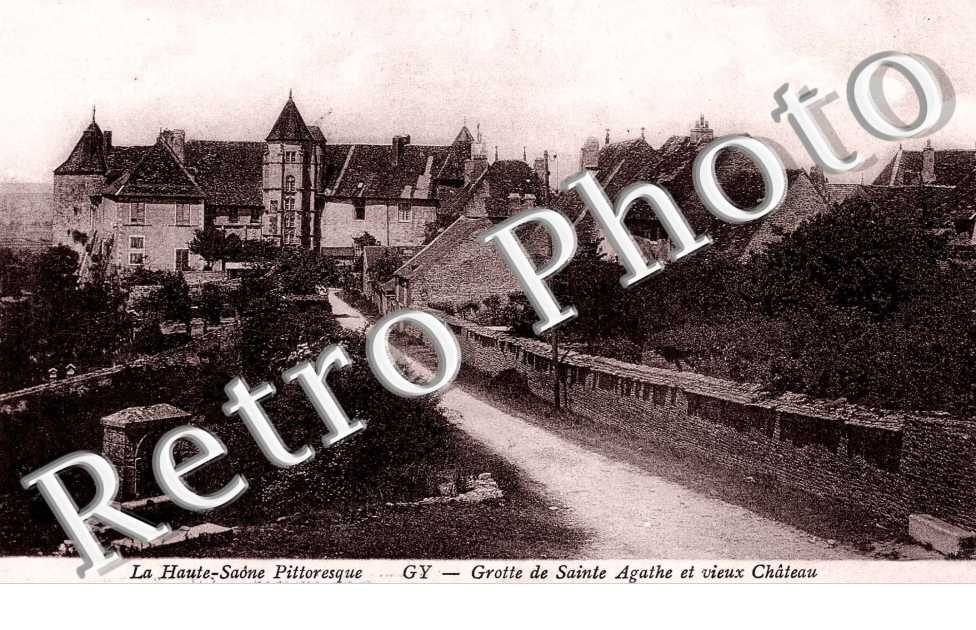 Grotte de Sainte Agathe et vieux chateau