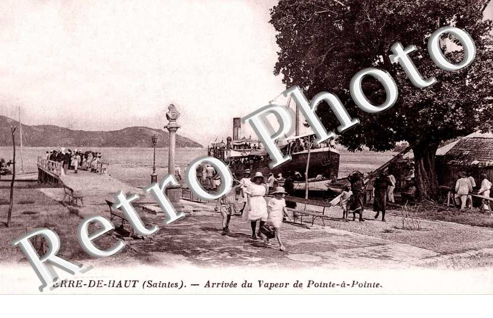 Arrivée du Vapeur de Pointe à Pitre