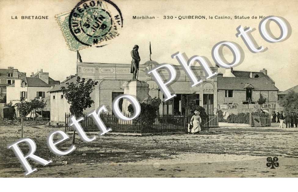 le Casino, statue de Hoche
