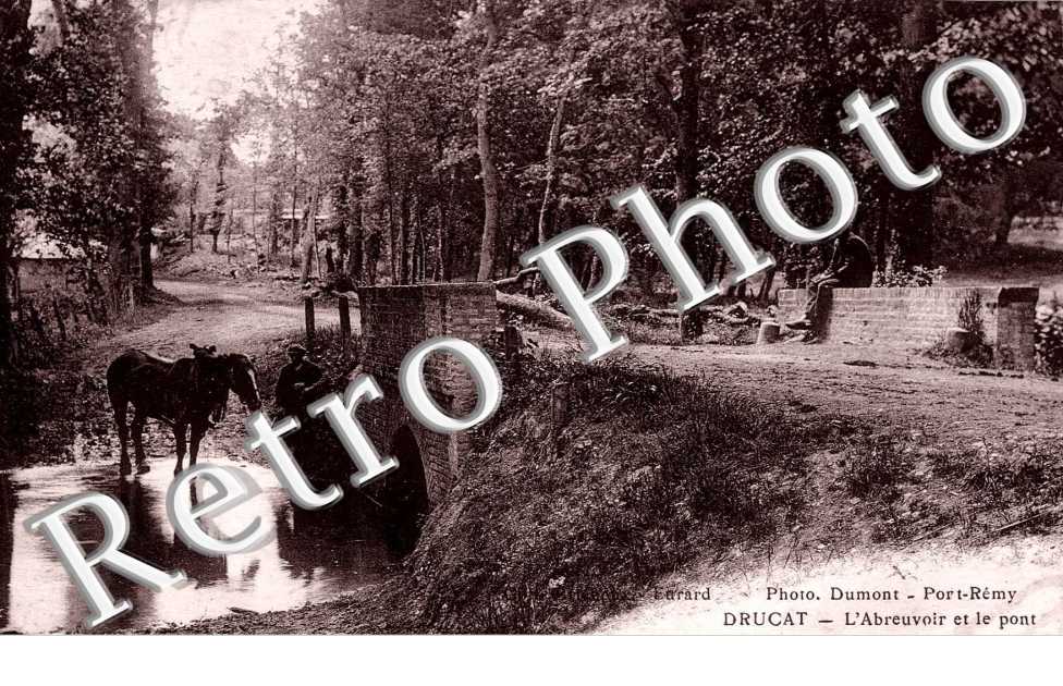 l'abreuvoir et le pont