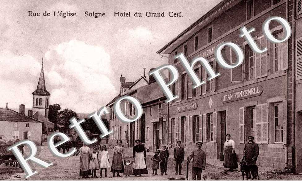 Rue de l'Eglise - Hotel du Grand Cerf