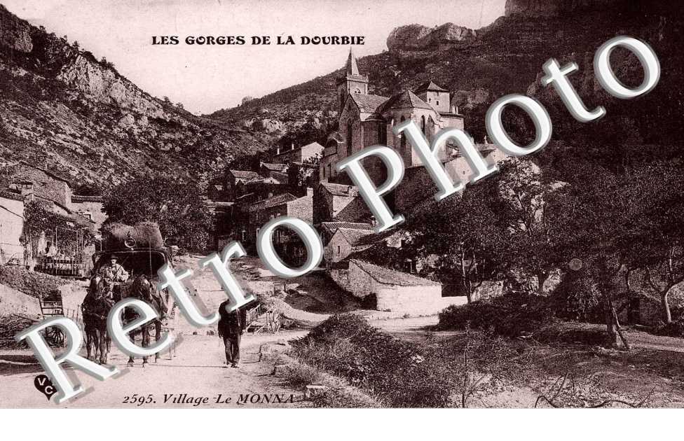 LES GORGESDE LA DOURBIE village Le Monna