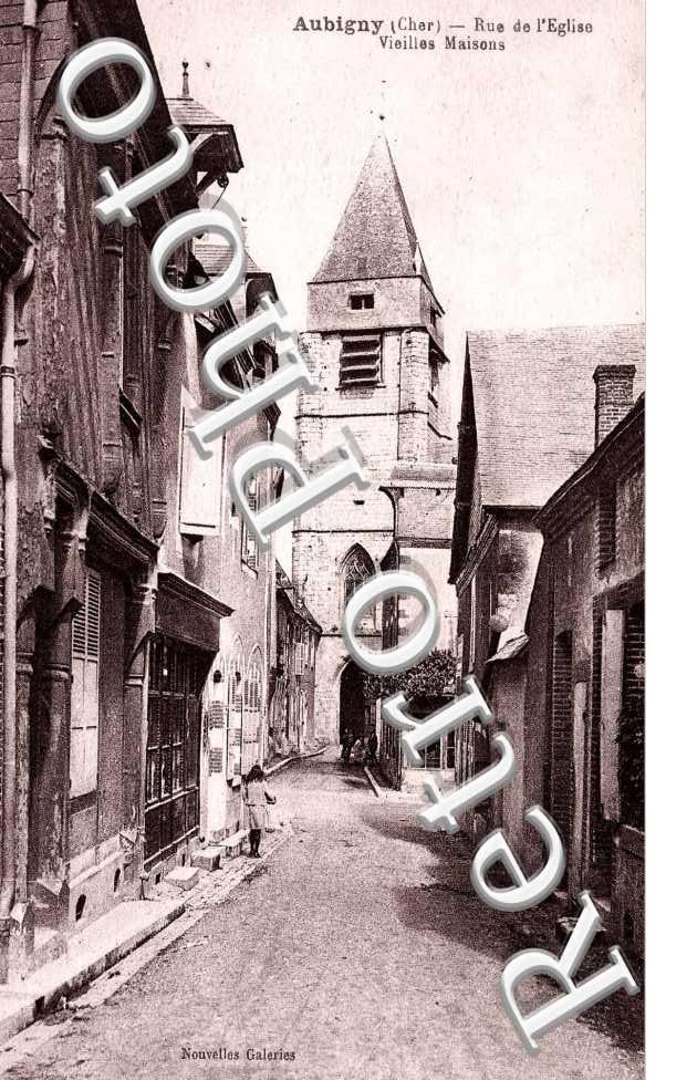 rue de l'Eglise, vieilles maisons