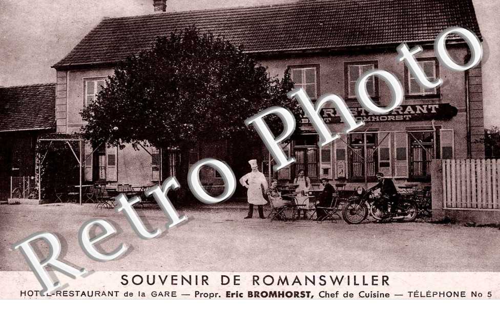 Hotel restaurant de la gare - proprietaire Eric Bromhorst