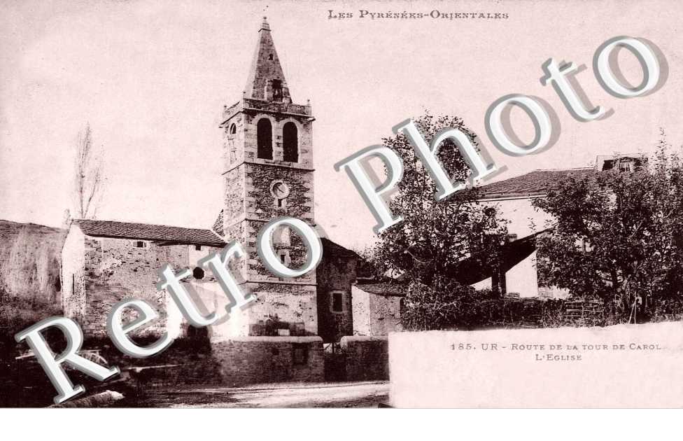 route de la tour de Carol, l'eglise