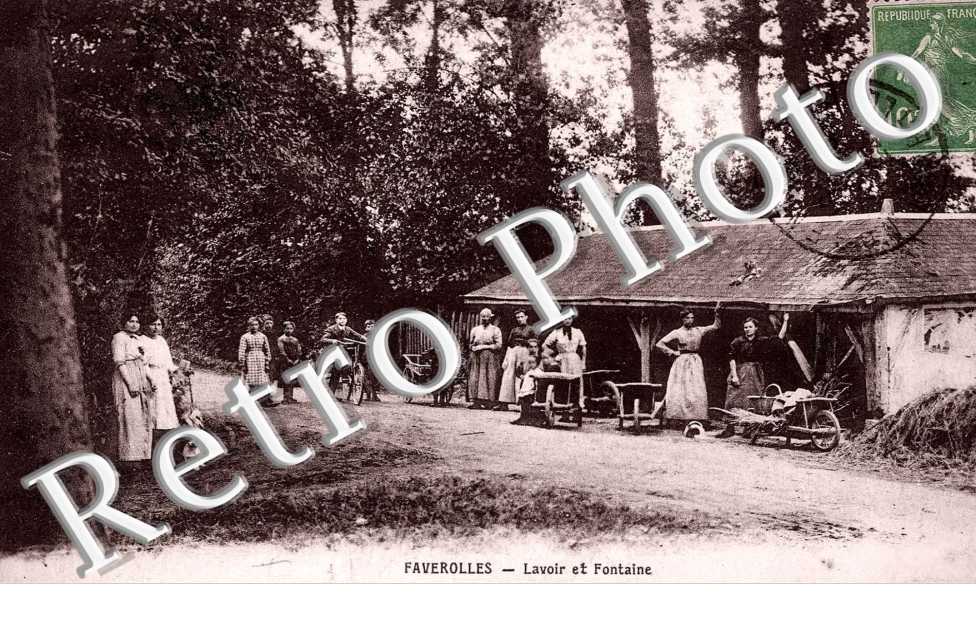 Lavoir et fontaine