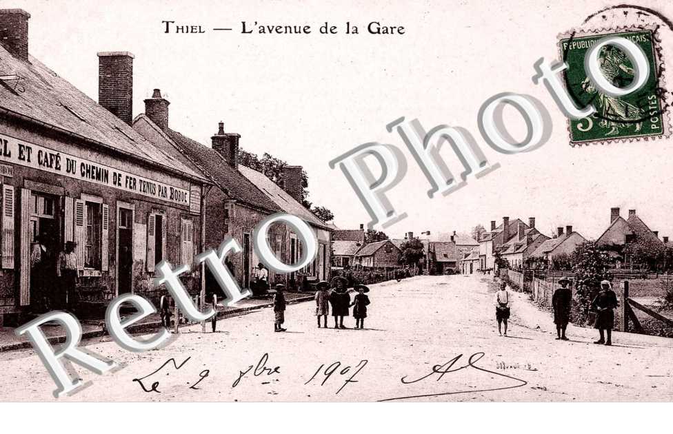 L'avenue de la gare