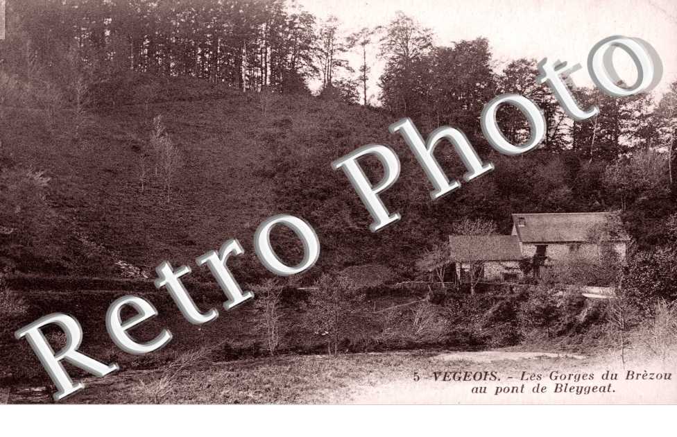 Les Gorges du Brezou au pont de Bleygeat