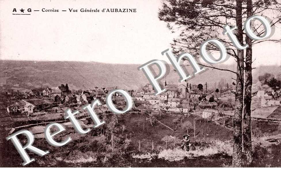 vue generale d'Aubazine