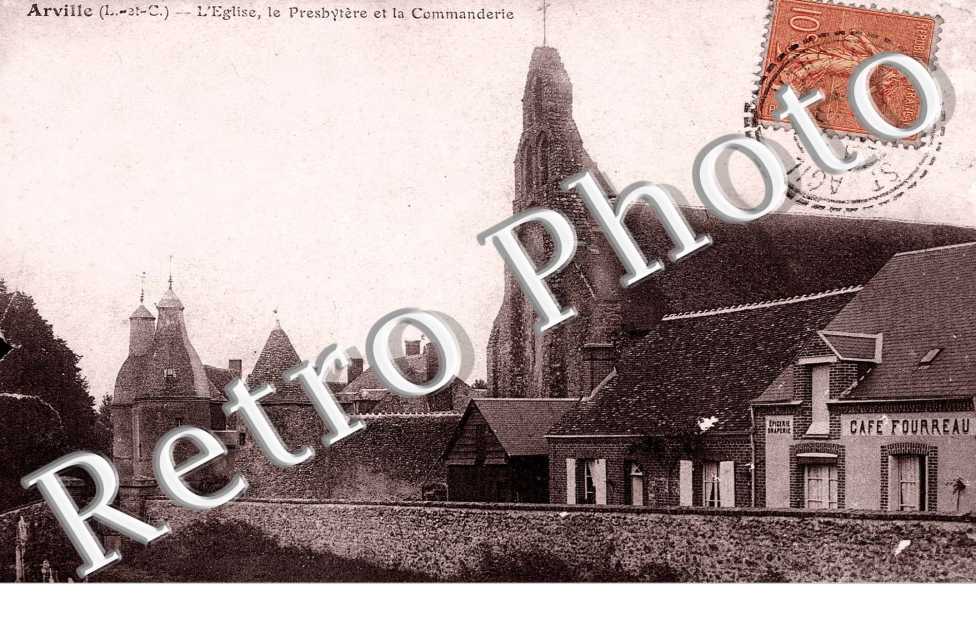 Eglise, presbytere et commanderie