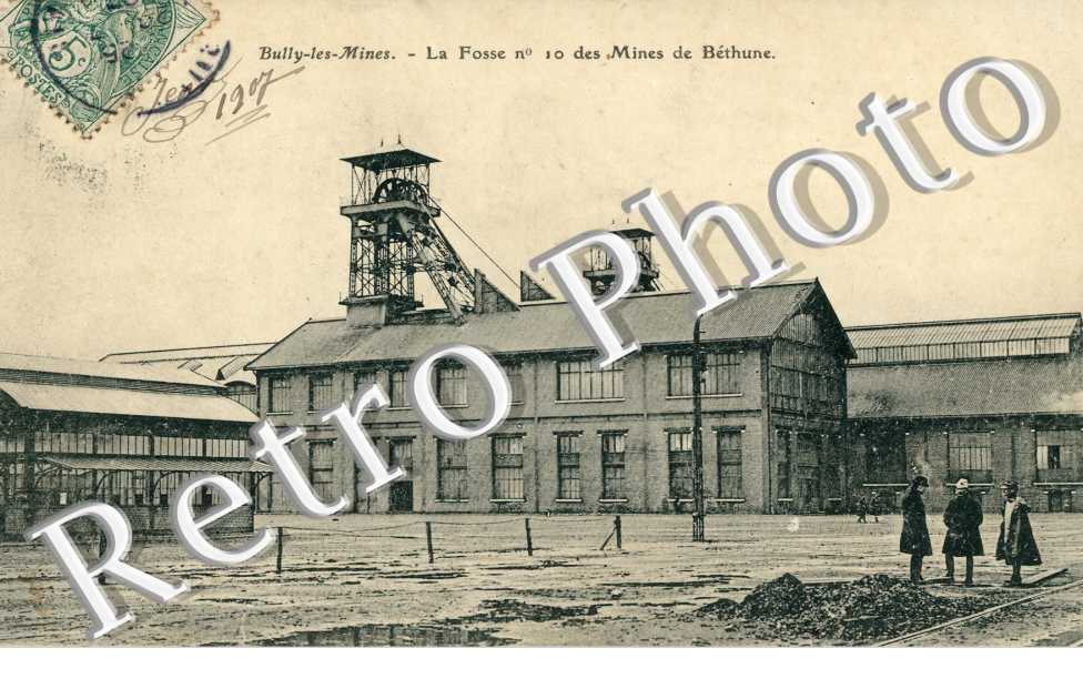 la fosse n ° 10 des mines de Bethune