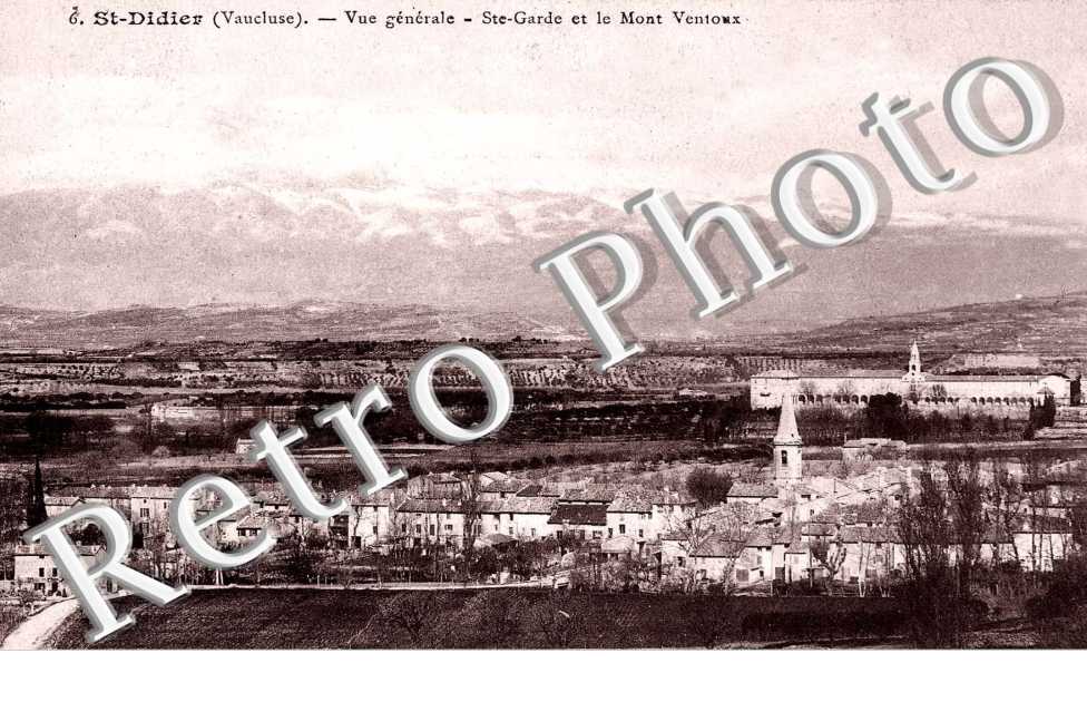 Vue Generale - Sainte garde et Mont Ventoux
