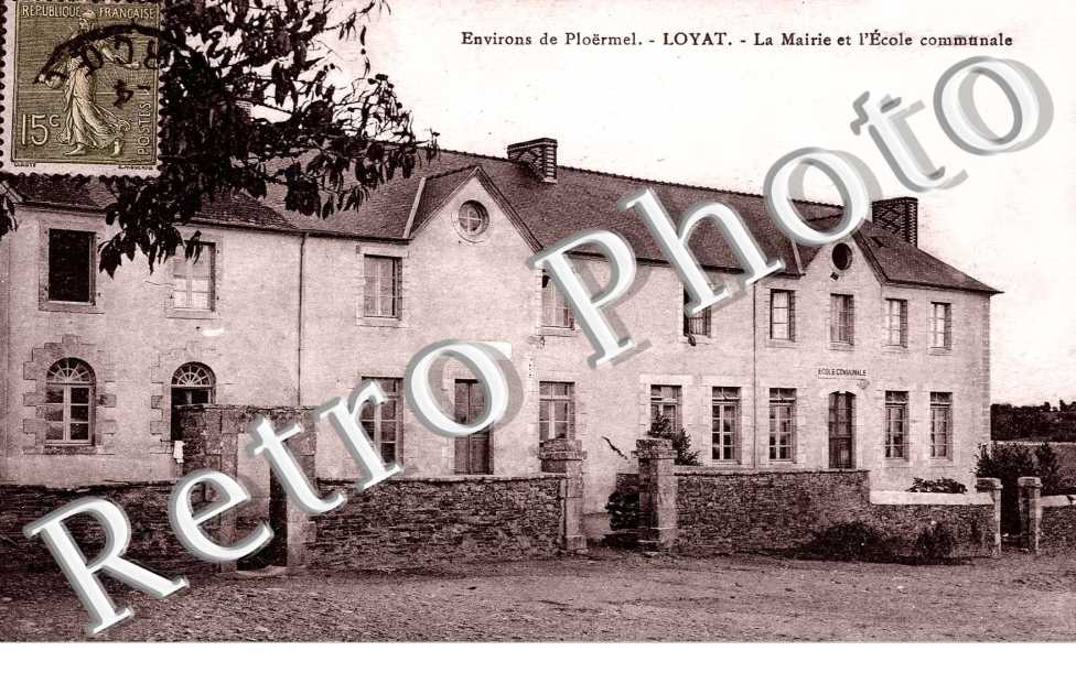 La Mairie et l'Ecole Communale