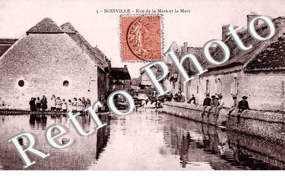 Rue de la Mare et la mare