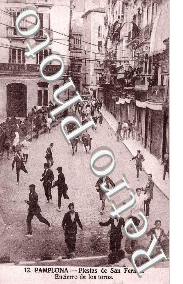 Fiestas de San Fermin - Encierro de los toros