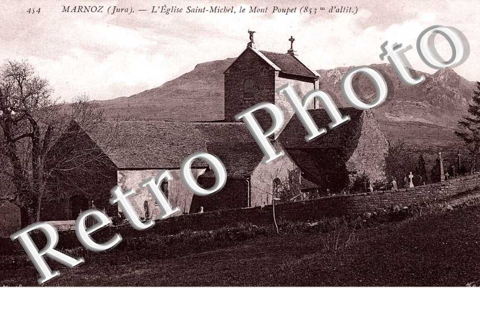 L'eglise Saint-Michel - Le Mont-Poupet