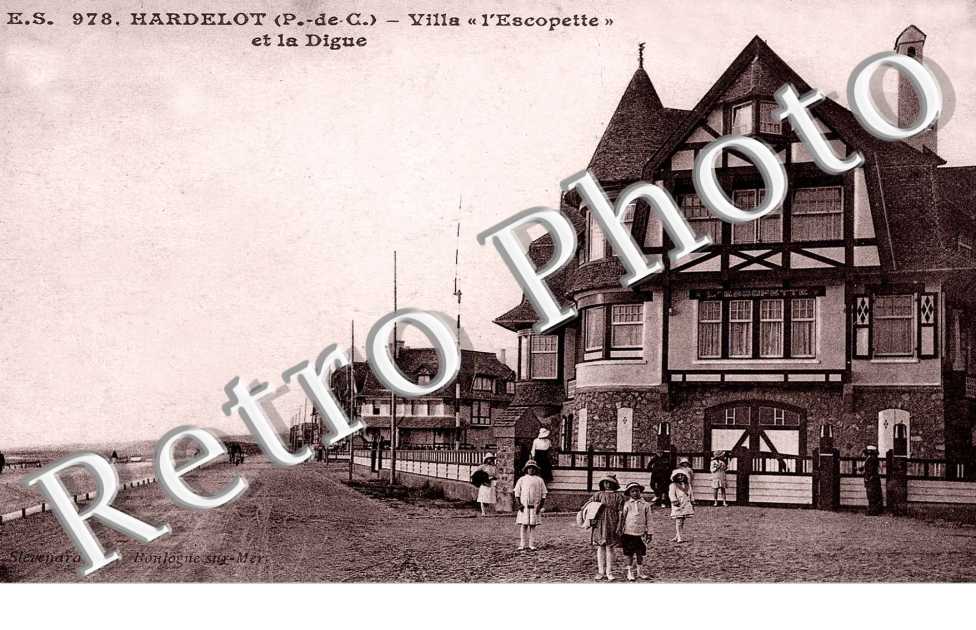 Villa l'Escopette et la digue