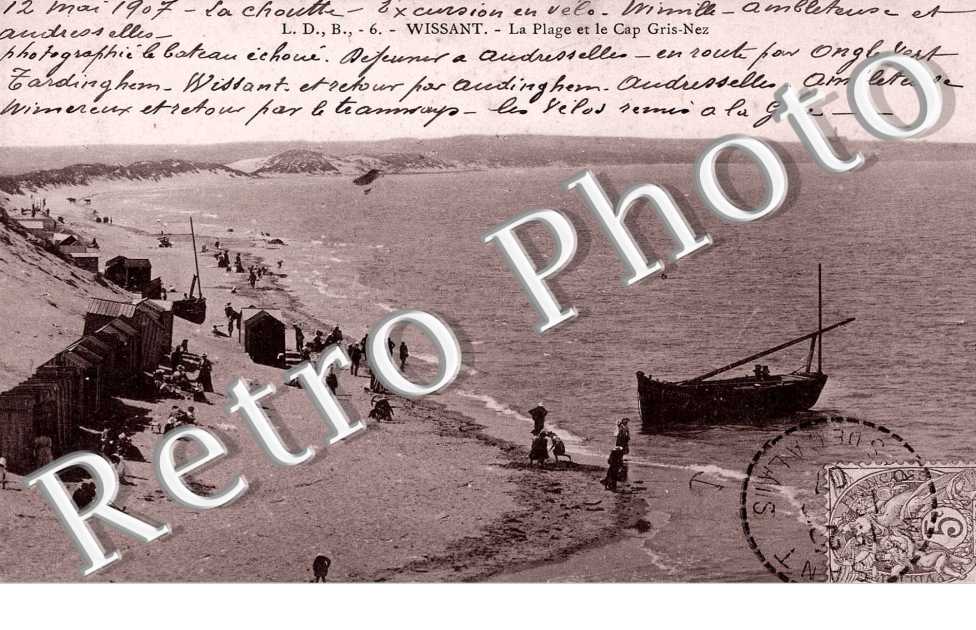 La plage et le Cap gris-Nez