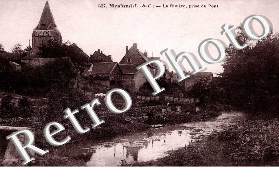 la riviere, prise du pont