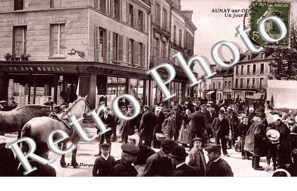 un jour de marche - Magasin Au Bon Marche V. Gauthier