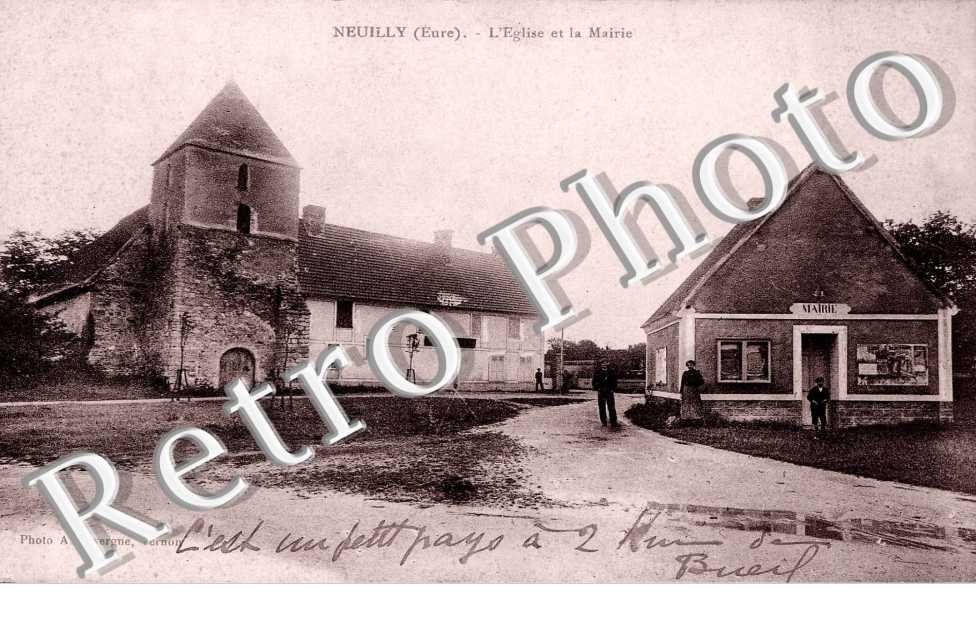 L'eglise et la mairie