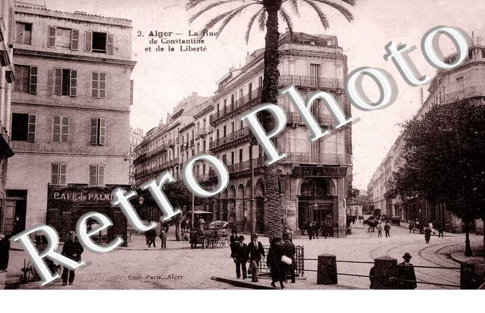 La rue de Constantine et de la Liberté