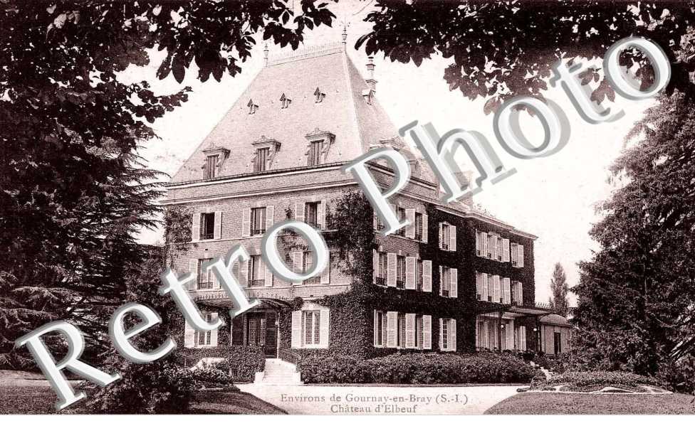 le chateau, la piece d'eau