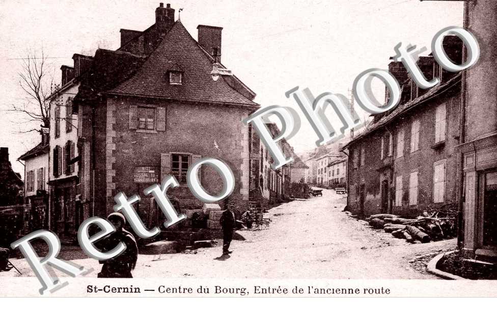 centre du bourg - entree de l'ancienne route
