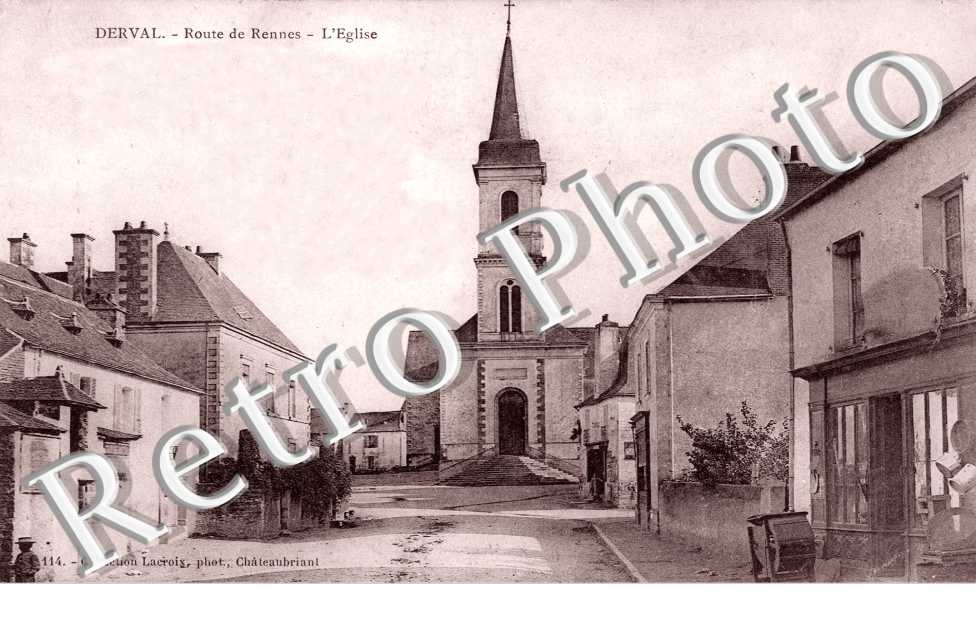 Route de Rennes - L'eglise