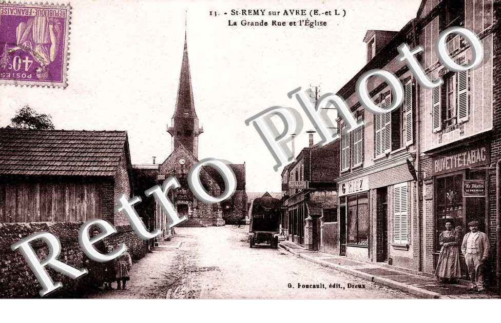 la Grande Rue et l' eglise