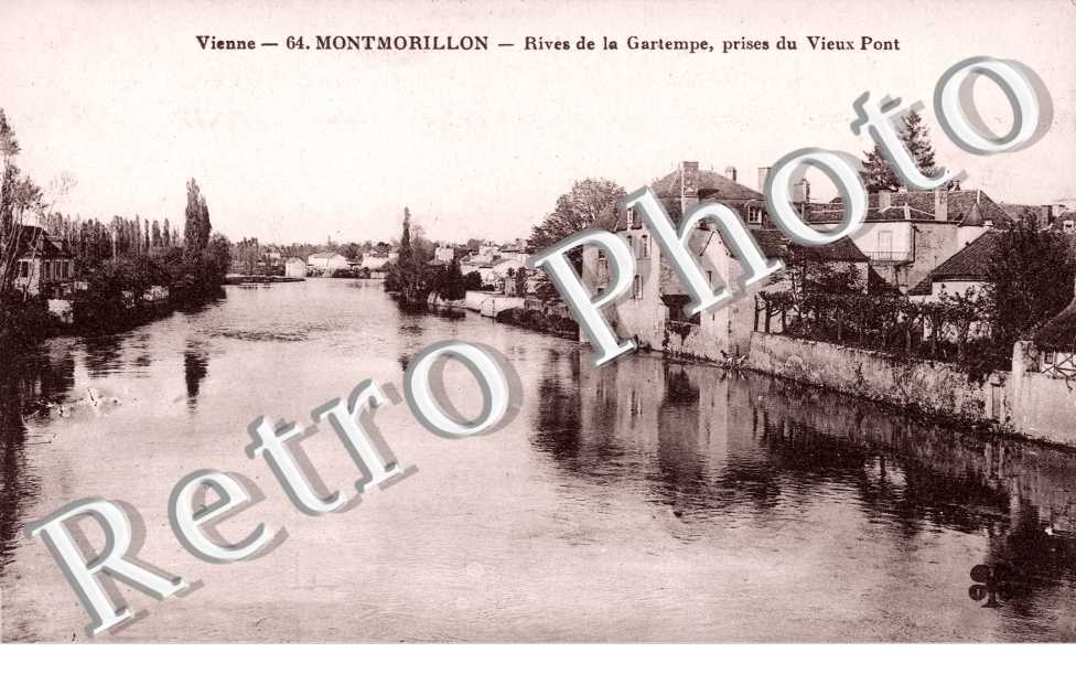 Rives de la Gartempe, prises du Vieux Port