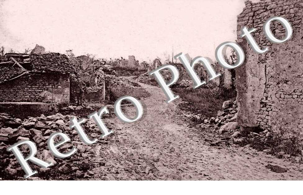 HAUCOURT bei Malancourt (les ruines)