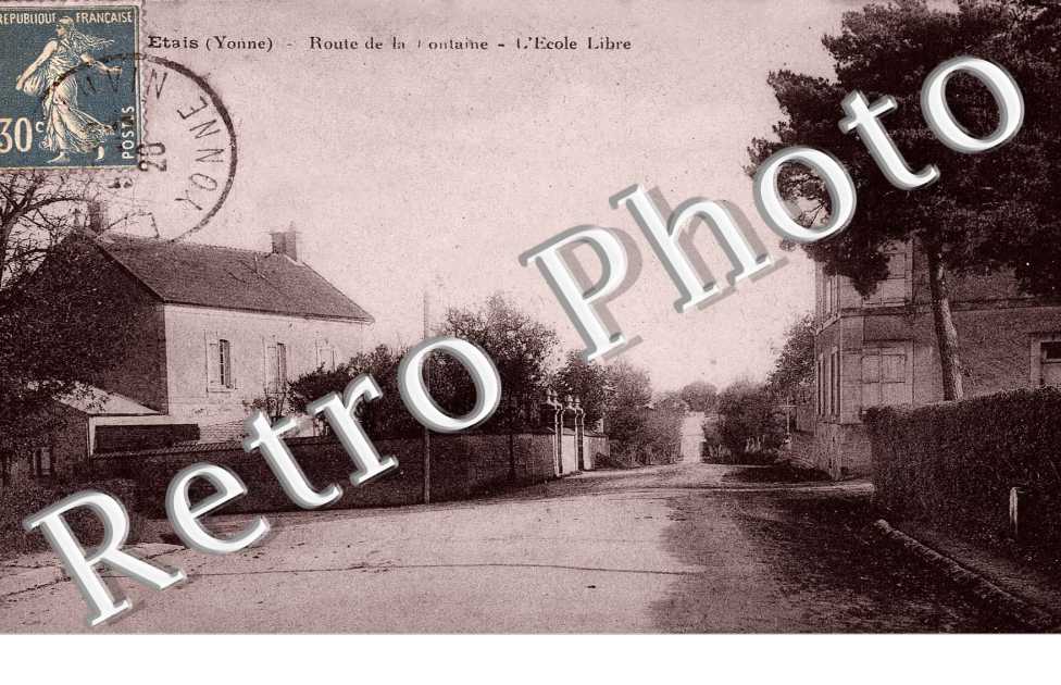 Route de la Fontaine, l'Ecole Libre