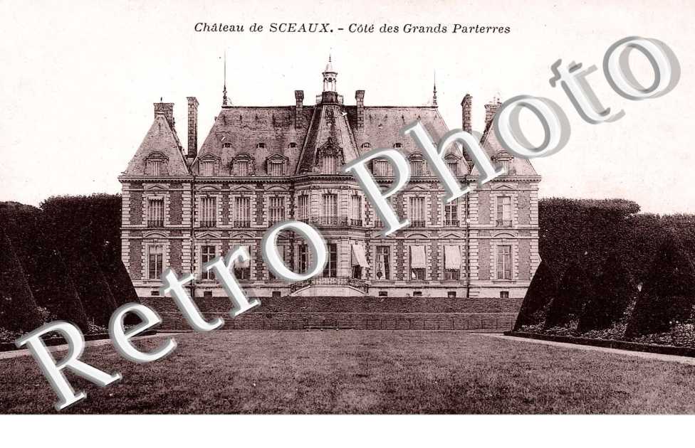 Château de Sceaux, Grands Parterres