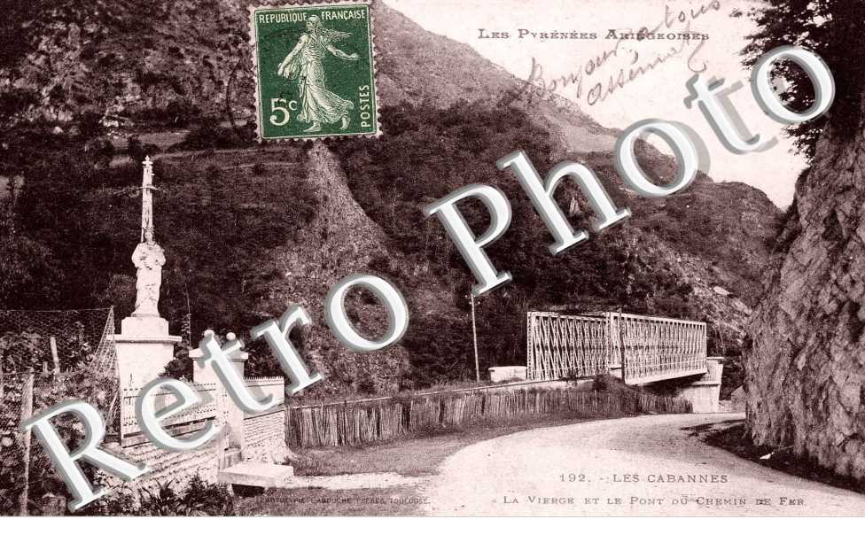 La vierge et le pont du chemin de fer