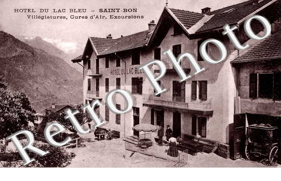 hotel du Lac Bleu, villegiatures, cures d'air excursions